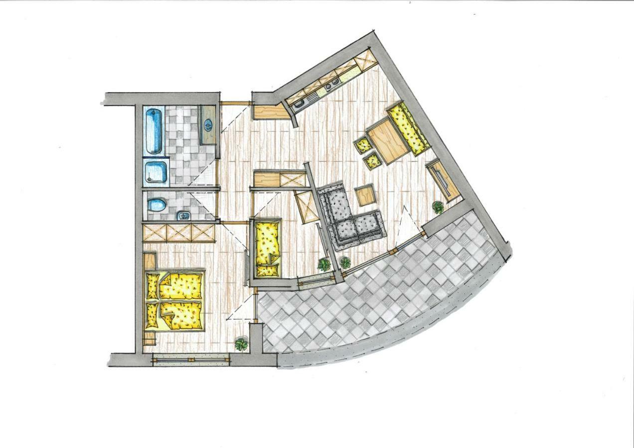 Apart Am Sonnenhuegel Sautens Exterior photo